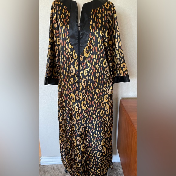 Bob Mackie leopard Kaftan - Picture 1 of 8